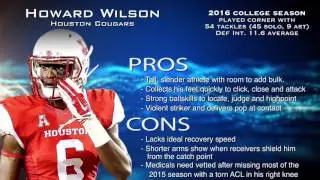 Howard Wilson Profile: Browns 4th round draft pick 2017