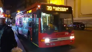 Budapest, 70-es trolibusz Kossuth Lajos tér M- Akácfa utca | Ikarus 412T, T710