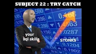 TUTORIAL SQL WITH SUBTITLE || SUBJECT 22 HOW TO USE TRY CATCH