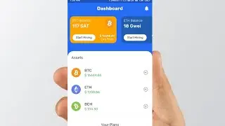 NEW APP MINE FREE BITCOIN, ETH, BCH ON PHONE📱 APP REVIEW