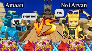 Amaan bg VS No1Aryan bg In Bedwars (BLOCKMAN GO)