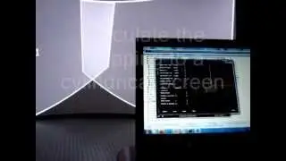Multi Projector + Multi Camera + Curved Screen Calibration