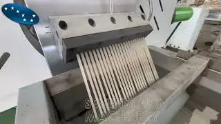 seven stars plastic granulator test video