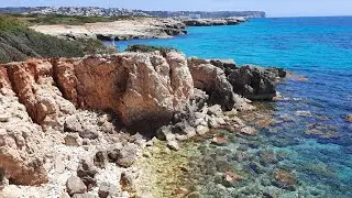 MENORCA Hike from Santo Tomas Beach to Tallis Beach (SON BOU), Cami de Cavalls #santotomas #menorca