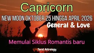 Capricorn Special New Moon October - April 2026 🌜Must set up a date schedule here