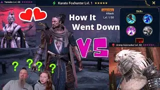 Raid Shadow Legends Karato Foxhunter Fusion and How He Got His Scars!!