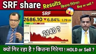 SRF share latest news,kyu gira ?Results analysis,srf share news,srf share q3 Result, target tomorrow