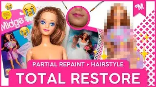 Wedding Day MIDGE Restoration (Lips Repaint + Hairstyle) Honeymoon Fashion #1
