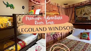 LEGOLAND WINDSOR HOTEL ROOM TOUR - PREMIUM ADVENTURE ROOM + PARK VIEW (& TREASURE HUNT!)