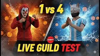 1 VS 4 Live 💀 Guild Test 😱 | MUNNA BOSS YT🥶