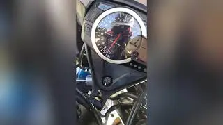 97 in first gear!! Crazy!!! Gsxr-1000