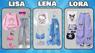 Lisa Lena Lora | Ultimate Fashion & Beauty Choice Challenge 👗💄  #lisaorlena #beautyquiz #chooseone