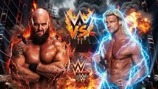 Dolph Ziggler vs Braun Strowman | WWE 2K25 Epic Showdown | Power vs Speed Battle!