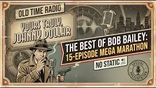 Yours Truly, Johnny Dollar | The Best of Bob Bailey: 15-Episode Mega Marathon | No Static
