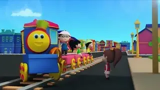 Паровозик Боб &ndash; Колеса паровоза | Bob, The Train - Wheels on the Train (Russian)