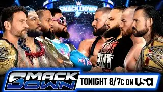 Team Roman Reigns & CM Punk vs Drew McIntyre & The Vision - WWE SMACKDOWN 11/Jan/2026