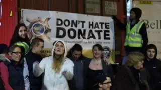 Don't Hate, Donate. Sending Aid to Syria