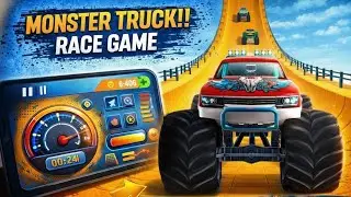 IMPOSSIBLE Mega Ramp Drive in Monster Truck Game | android gameplay ep 1