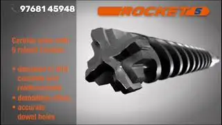 PROJAHN ROCKET 5 SDS MAX HAMMER DRILL BITS