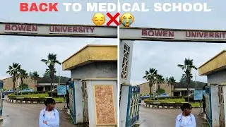I went back to my Nigerian Medical school 😭| Days in my life | Millennium Fellow of class 2024