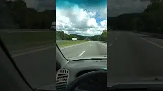 American highway speed nd views.