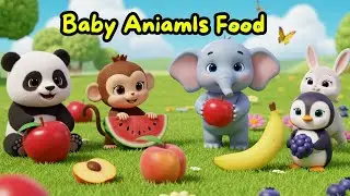 Baby ANIMALS and FOOD #babyanimal #animalfriends #animalfoods