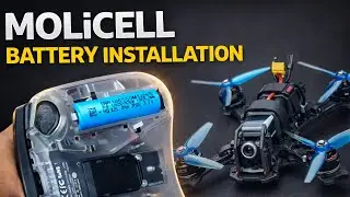 MOLiCEL Battery Installation in radio master pocket & Mini Review | FPV Drone Build Series.  
