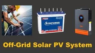 off grid solar pv system V#1
