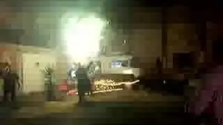 Fire Cracker Hat Dance #2 NYE Art Car Party Houston, TX