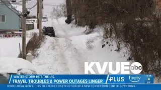 US death toll reaches more than 40 after winter storm