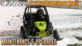 420 Predator Go Kart Maintenance & Upgrades