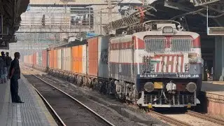 Western Line Rail Scene | Local Train Arrivals & Express Skipping Stations