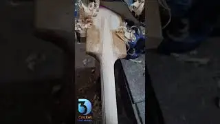 cricket bat handle finishing 🏏 //@3d_batmaker// 2022