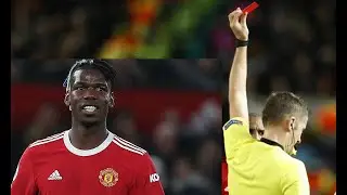 PAUL POGBA 🙈 ENJOY RED CARD VS LIVERPOOL