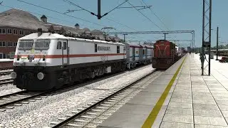Antyodaya Express in Heavy Traffic | Northern Railways V1 | Railworks Train Simulator 2021