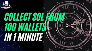 COLLECT SOL FROM 100 WALLETS IN 1 MINUTE|COLLECT SOL|COLLECT WALLETS|SOLANA TOOLS|MARKET MAKER TOOL