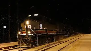 Night Railfanning At Columbus, WI Ft, KCS 4859 (Safety Starts Here) Leads CPKC 249 & More