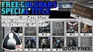 FREE GOLDBARS, FORMULA SHARD & SPECIAL TITLE &mdash; GACHA FUSION VI 22 KALI! || LIFEAFTER INDONESIA