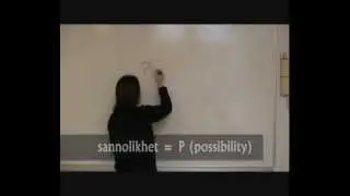 Matematik - Sannolikhet