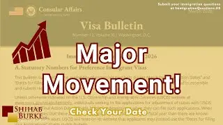 Major Movement on the March 2026 Visa Bulletin