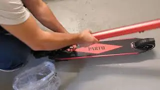 PARTU E- Scooter Unboxing & Testfahrt