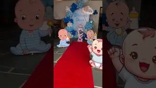 welcome baby boy decoration ideas,welcome baby boy decoration ideas at home #birthday