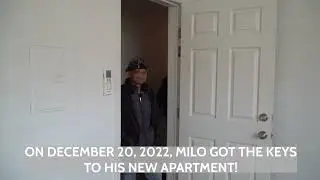 Milo's Move-In Day!