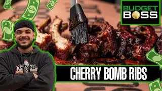Cherry Bomb Ribs on the Pit Boss Pellet Smoker