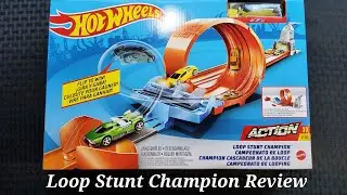 Hot Wheels Loop Stunt Champion Action Set.