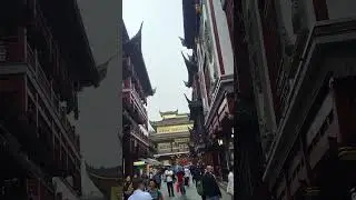Exploring the Heart of Old Shanghai: Bustling Streets and Classic Buildings #travel #shanghai