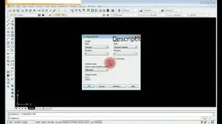 How to set unit & Drawing Limit in AutoCad