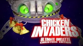 Turn Left at the Space Crab Nebula! | Chicken Invaders 4: Ultimate Omelette - Christmas Edition | #5