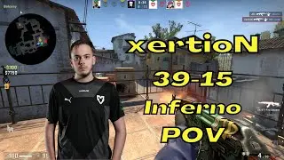 xertioN 39-15 Inferno POV @ FACEIT ranked 2022.12.05 - CSGO POV