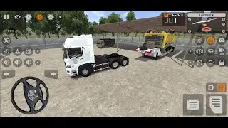 KEREN PERMAINAN MOBIL TRUK TRAILER OVERSIZE MUATAN CRANE PANJANG - GAME BUS SIMULATOR INDONESIA
